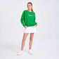 Green White Golf Play All Sweatshirt