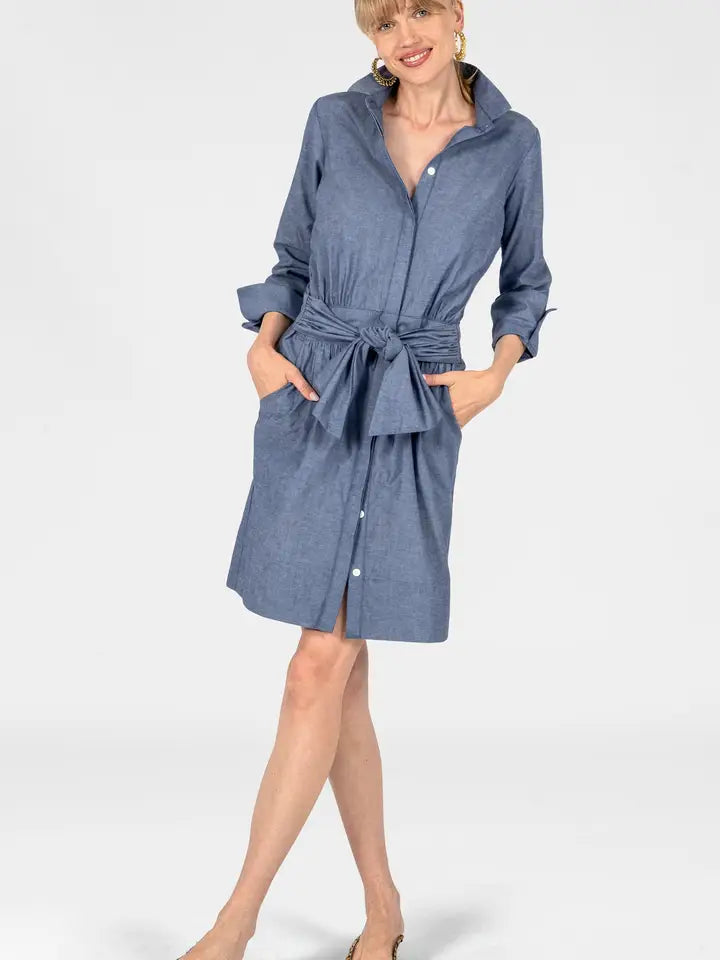 Breezy Blouson - Chambray