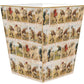 Marye-Kelley - Antique Golfers  Wastepaper Basket: Scalloped Top