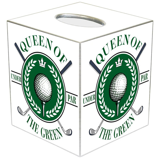 Queen of the Green Tissue Box