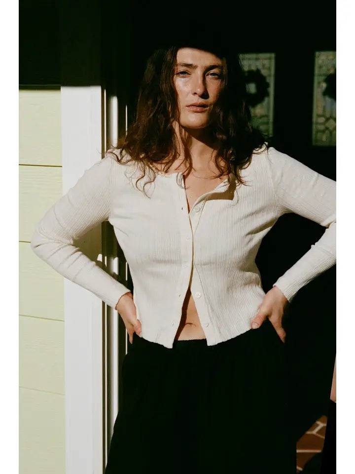 Posie Pointelle Cardigan
