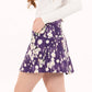 Foray Golf - Core Basic Skirt w/ Pockets- Blossom Blast: Violet Floral