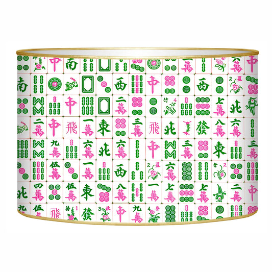 Pink and Green Mahjong Letter Mailbox