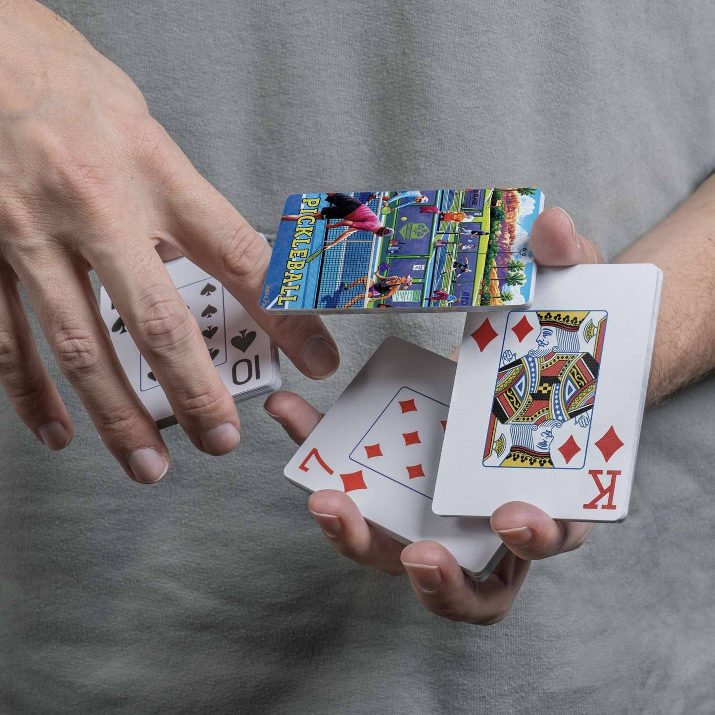 Boardwalk Puzzle Company - Pickleball - Playing Cards