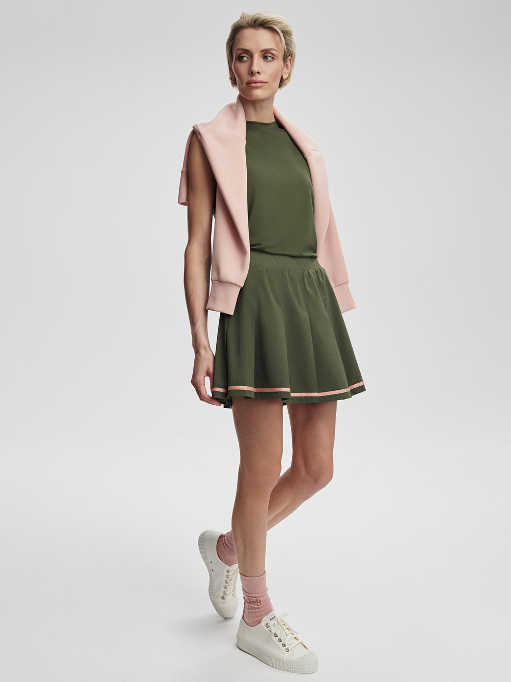 Deep Ivy Clarendon 2.0 High-Rise Skort 16"