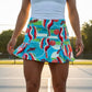 Trunkers - (Pickle Ball) Groovy Dink Skort: Small