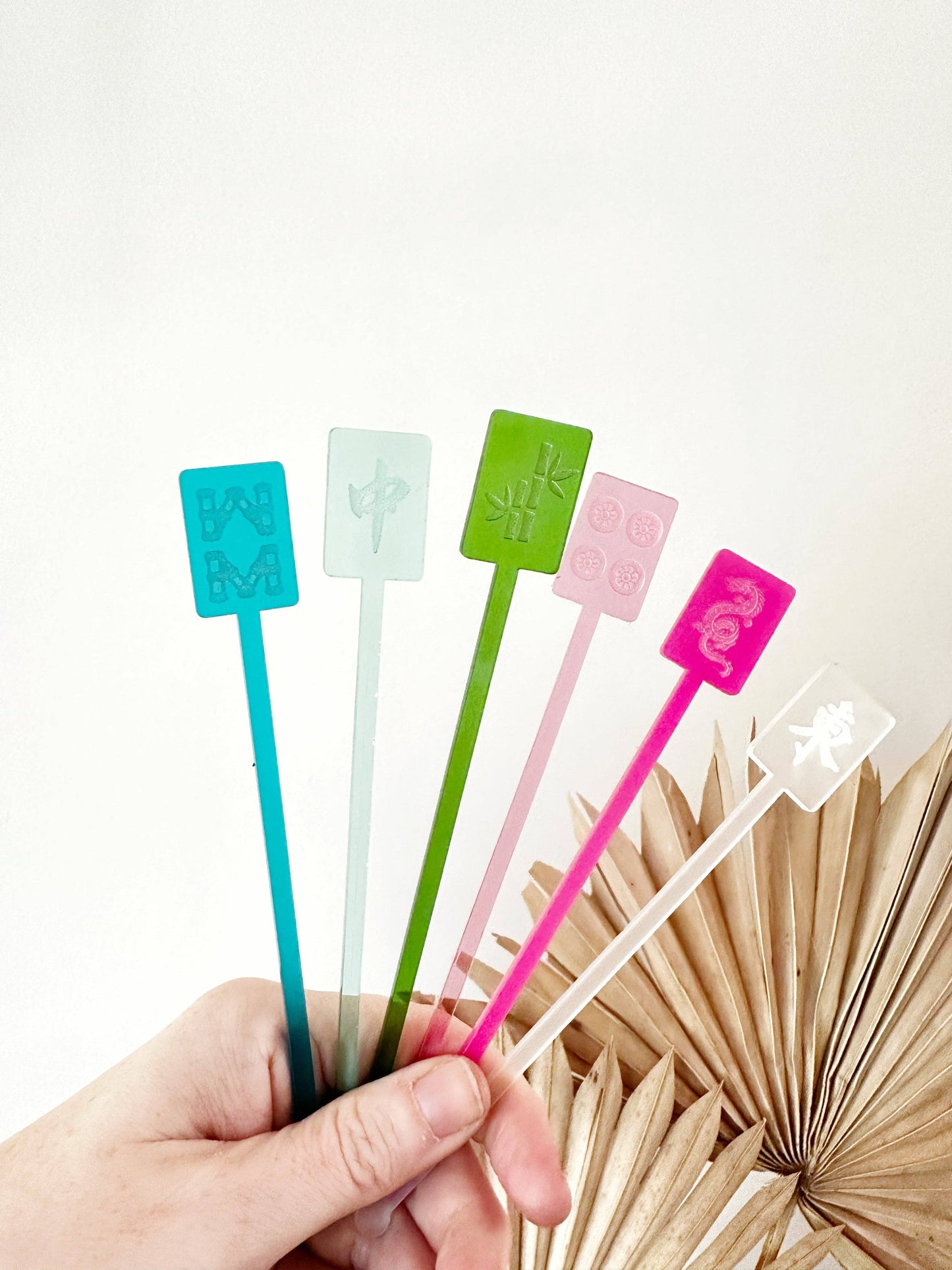 Lucky Lemon Paper Co. - Mahjong Stir Stick Set