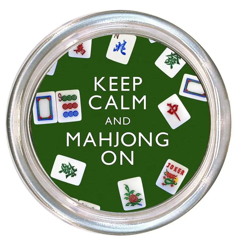 Keep calm and Mahjong on - Coaster