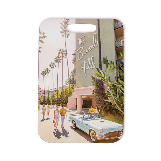 Toss Designs - Bag Tag - BH Hotel w Car
