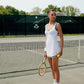 Recreational Habits - Chris Tennis Dress In White: S