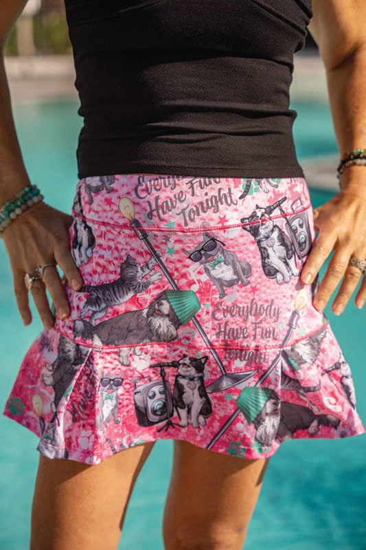 Trunkers - Party Animals Skort
