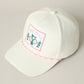 Pink Pickleball Drink Embroidery Patch Trucker Hat