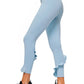 Urban Savage - Ruffle Legging: Denim / M