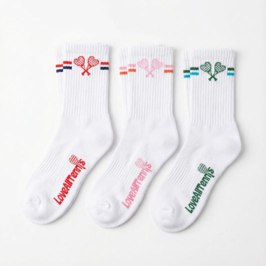 Love All Tennis - Classic Socks