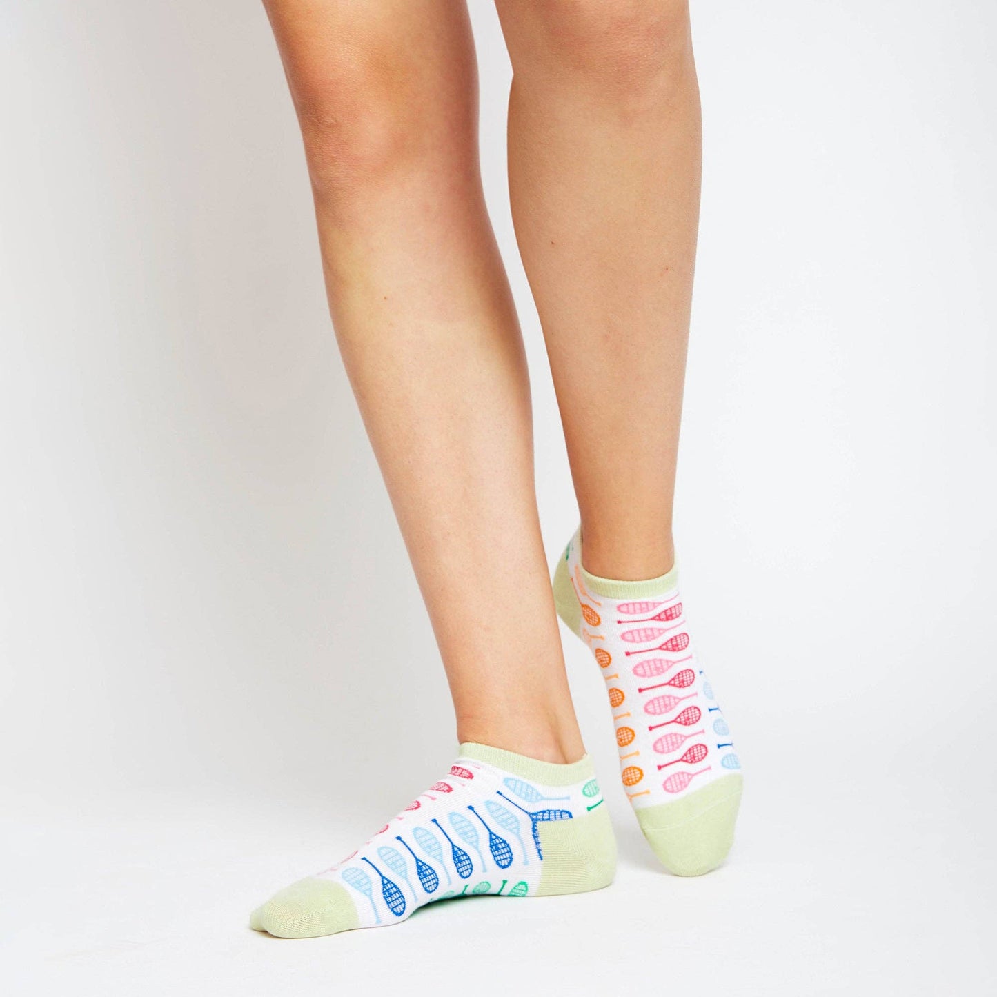 Meet Your Match Ankle Socks - Rainbow Racquets