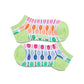 Meet Your Match Ankle Socks - Rainbow Racquets