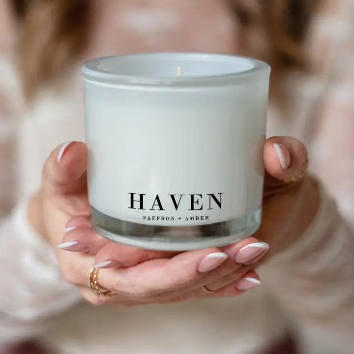 Haven | Saffron + Amber Candle | Signature Collection