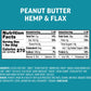 Peanut Butter Hemp & Flax Energy Bar