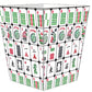 Colorful Mahjonhg Wastepaper Basket
