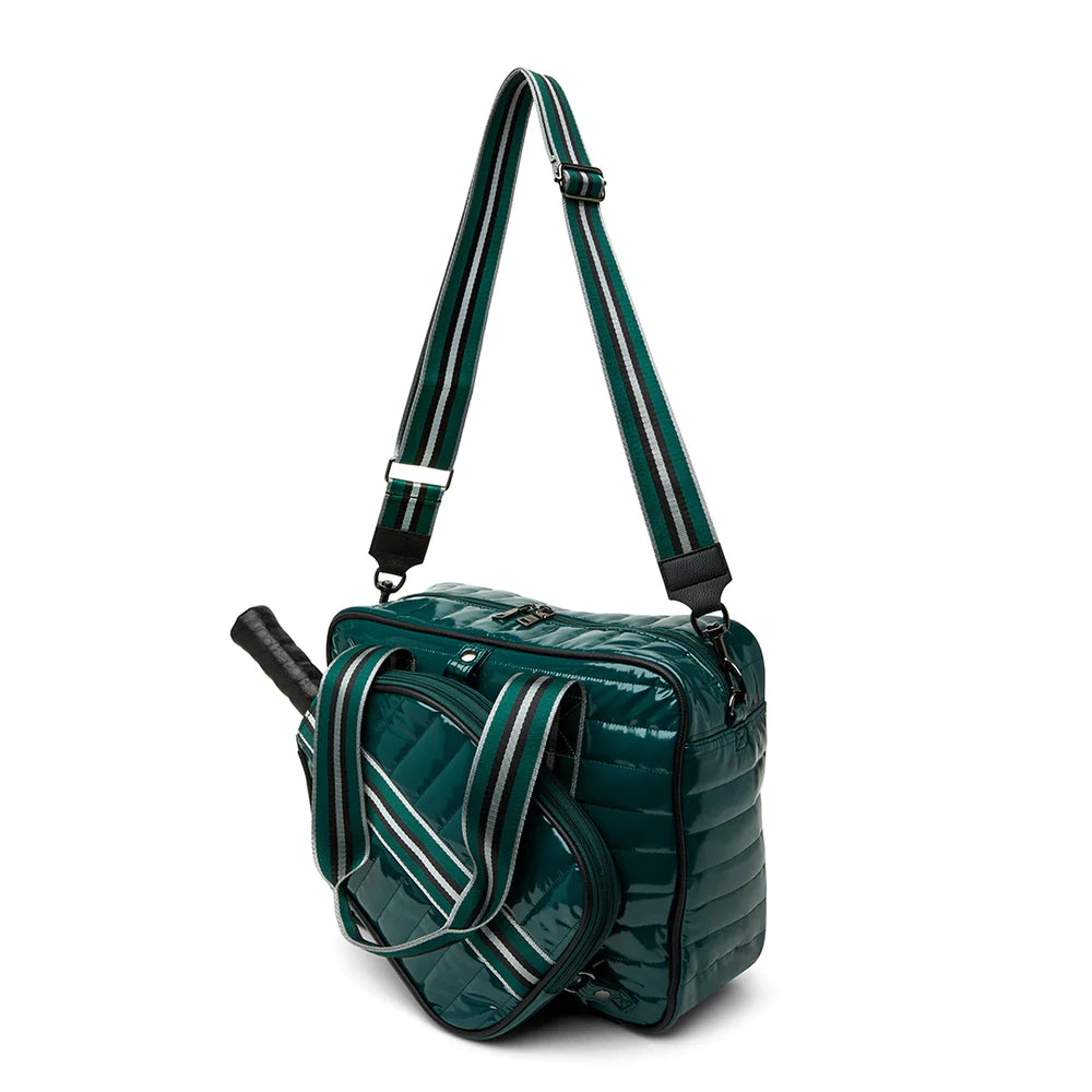 SPORTY SPICE PICKLEBALL BAG - Forest Patent