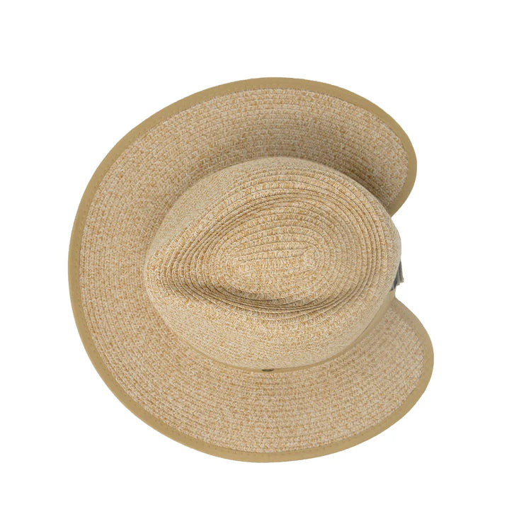 Gabi UPF Ponytail Fedora - Beige