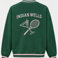 Indian Wells Martini Tennis Sweatshirt - Forest Green