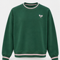 Indian Wells Martini Tennis Sweatshirt - Forest Green