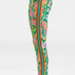 Gripeless Pull On Pants - Vintages Vines (Kelly)