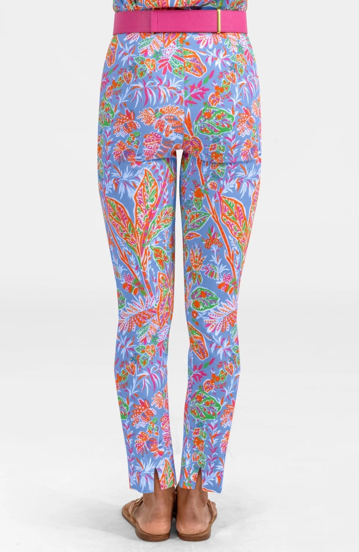 Gripeless Pull On Pants - Vintages Vines (Peri)