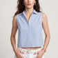 The Boxy Sleeveless Shirt