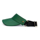 The Visor - Court Green Leather/Navy Trim & Gold