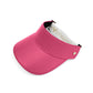 The Visor - Flamingo Pink Leather & Gold