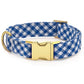 Gingham Dog Collar
