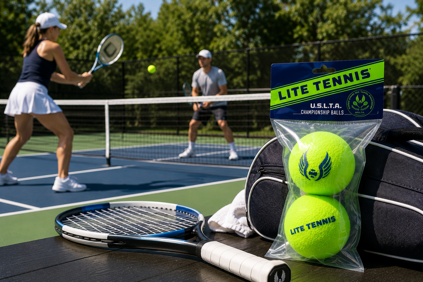 Lite Tennis Ball - 2 Pack