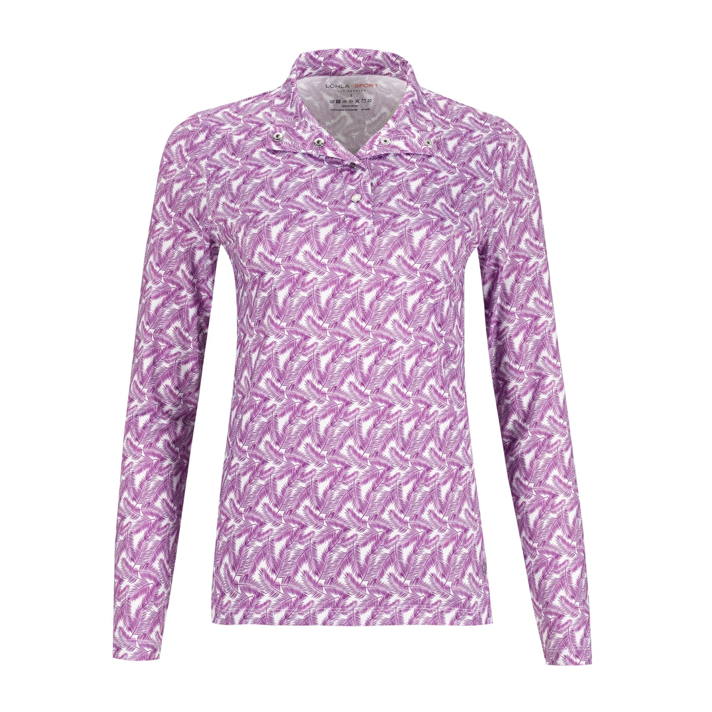 The Doheny Printed Top - Purple Sky