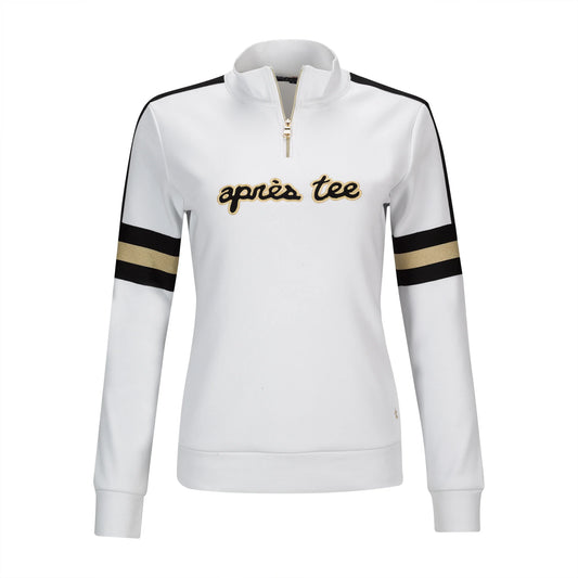 The Aprés Tee Sweater - White
