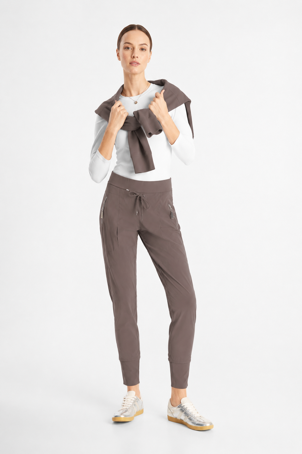 Candy Pants - Taupe (2"Longer)