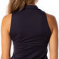 Sleeveless Lisa Sport Polo - Navy