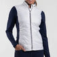 Retention Vest - White/Atlanta Blue