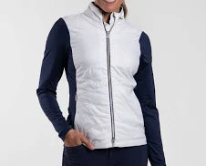 Retention Vest - White/Atlanta Blue