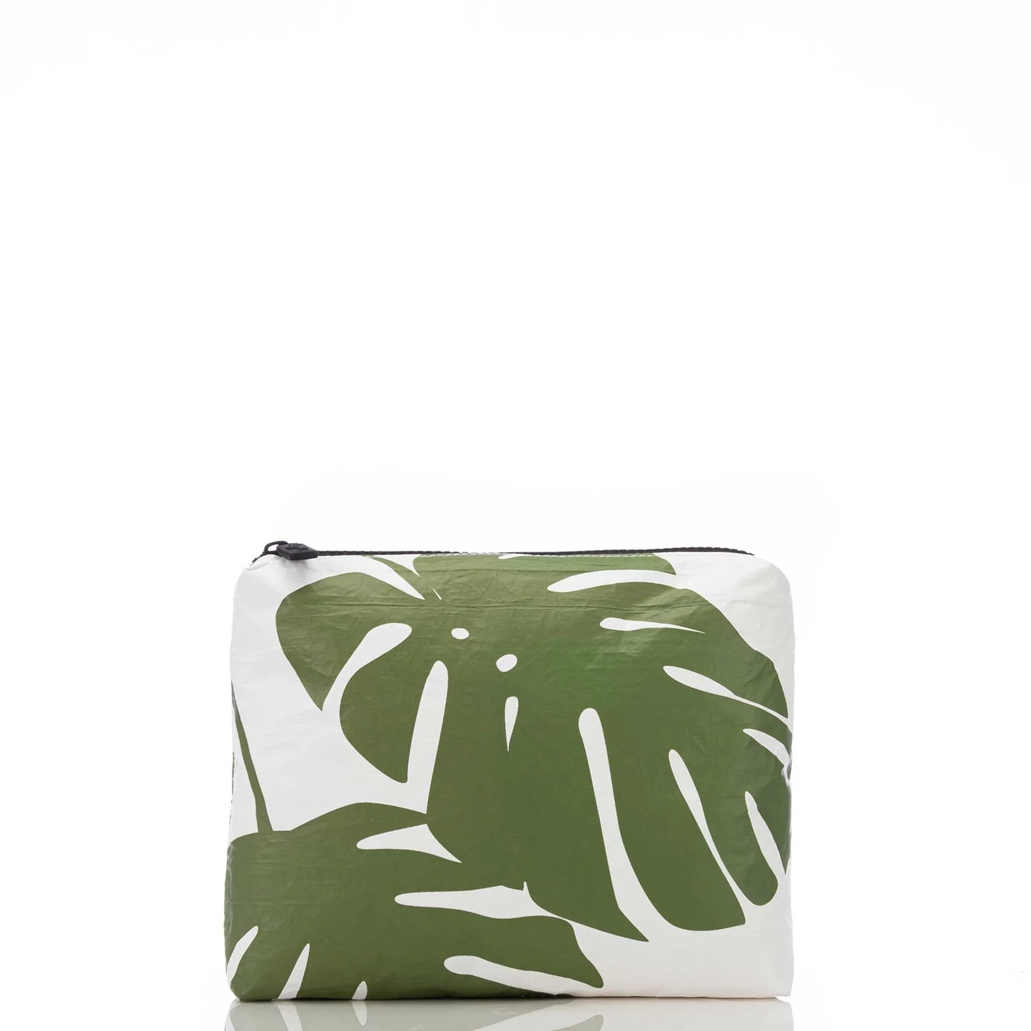 SMALL POUCH MONSTERA - SEAWEED