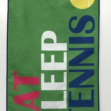 Eat Sleep Tennis Sport Towel