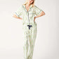 Tennis Time Pajama Pants Set - Green