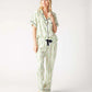 Tennis Time Pajama Pants Set - Green