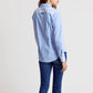 The Boyfriend Shirt - Blue Multi Stripe