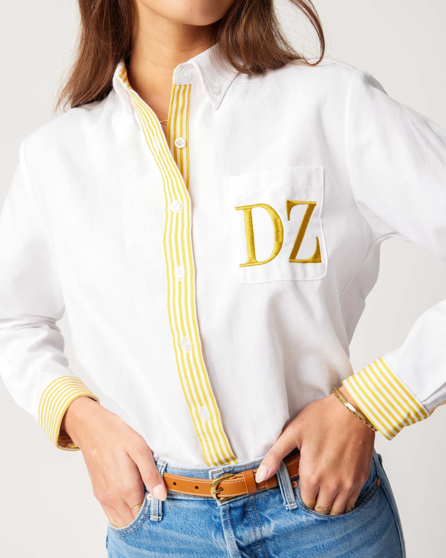 The Chelsea Button Down - Gold