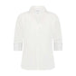 The 3/4 Sleeve Essentials Icon Shirt - White