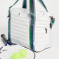 Love Royln Tennis Bag - White Patent