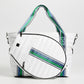 Love Royln Tennis Bag - White Patent