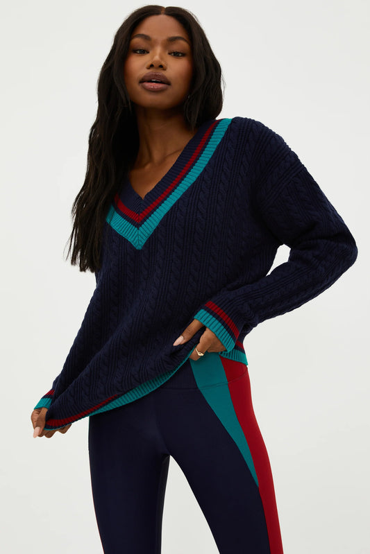 Montana Sweater - Ultramarine Colorblock